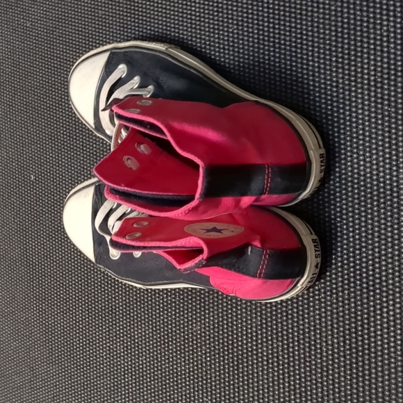 Converse all star black and pink size 3 - Picture 2 of 5